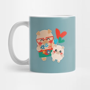 Mom And Piglet Mug